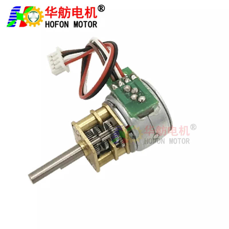 华舫电机HOFON MOTOR的微型齿轮减速步进电机